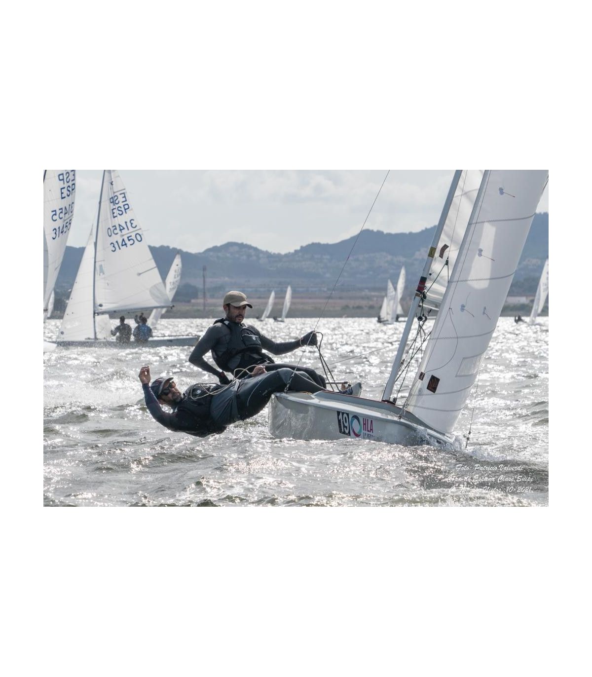 Foque Snipe SailingSur - Modelo RVJ Crosscut 2024/2025